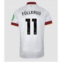 West Ham United Niclas Fullkrug #11 Tredjeställ 2024-25 Kortärmad